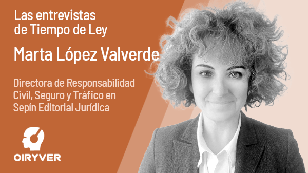 Marta López directora de Responsabilidad Civil, Seguro y Tráfico en Sepín Editorial Jurídica