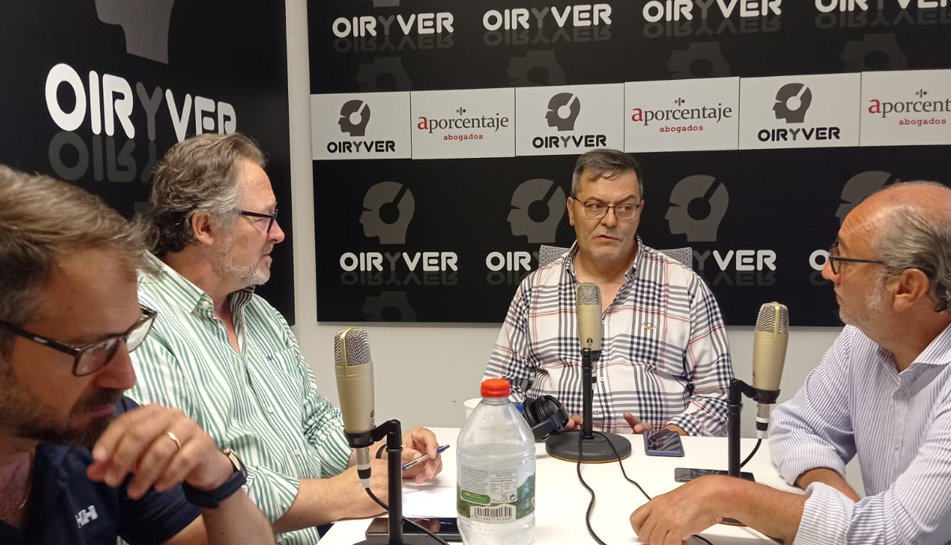 David Cosculluela, Ramón Mora, José Antonio de la Maza y Amador Vázquez