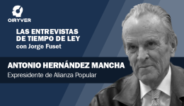 Entrevista a Antonio Hernández Mancha, expresidente de Alianza Popular