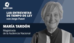 Entrevista Tiempo de Ley_Maria Tardon