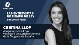 Entrevista Tiempo de Ley_Cristina Llop