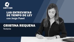 Entrevista Tiempo de Ley_Cristina Requena