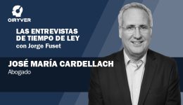 Entrevista Tiempo de Ley_JM Cardellach