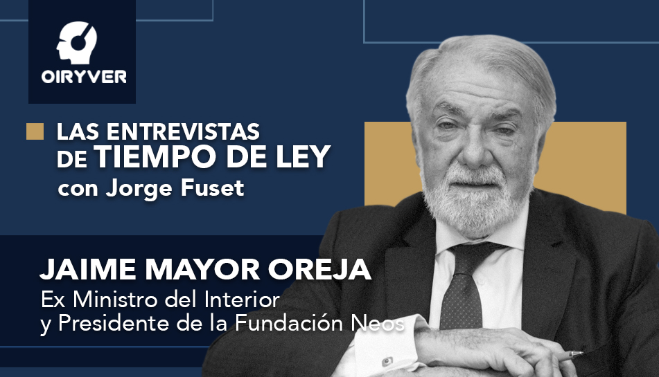 Entrevista Tiempo de Ley_Jaime Mayor Oreja