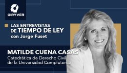 Entrevista Tiempo de Ley_Matilde Cuena Casas